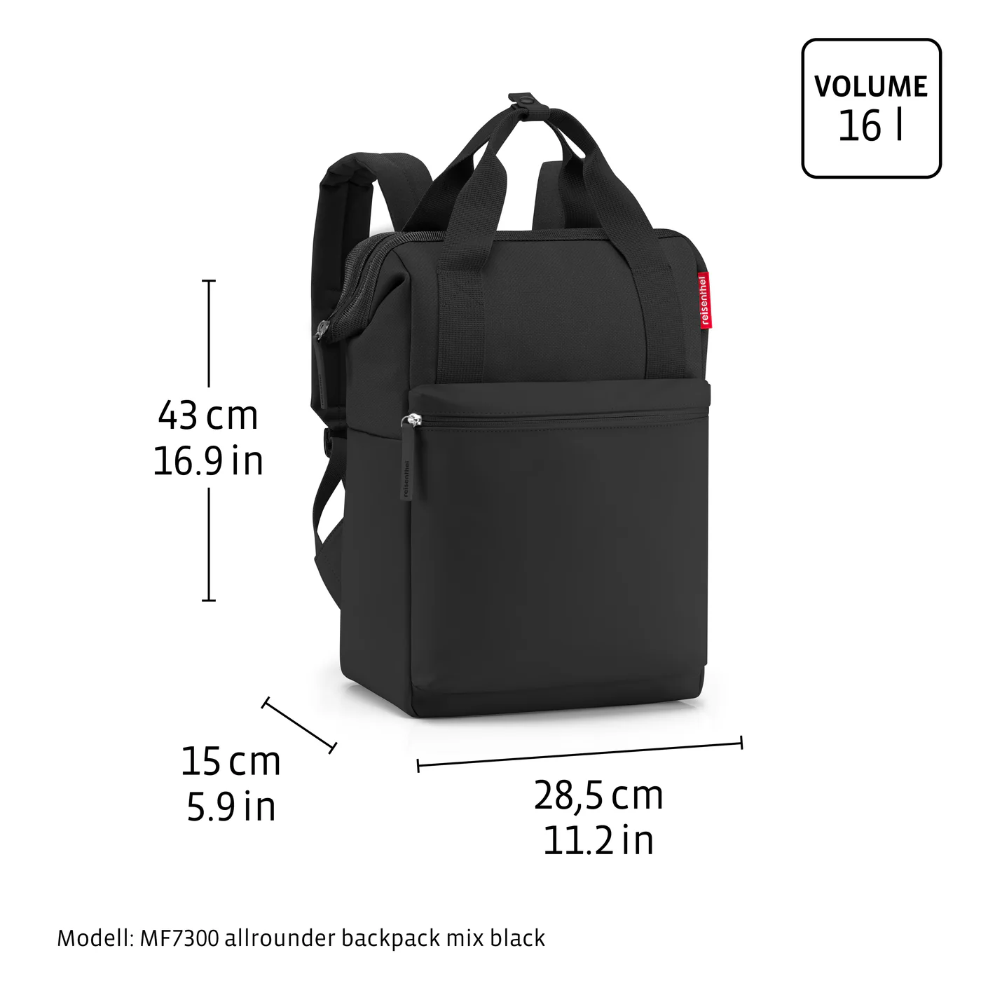 allrounder backpack mix black - Image 7