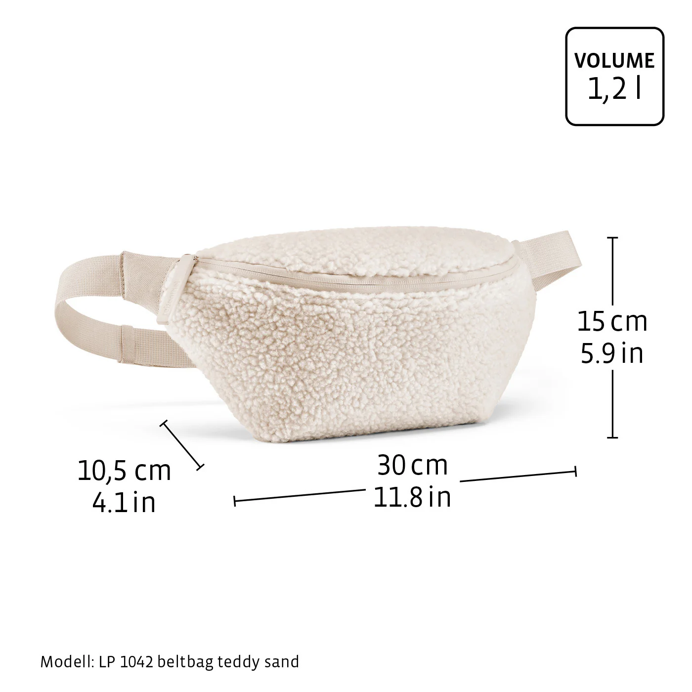 beltbag teddy sand - Image 6