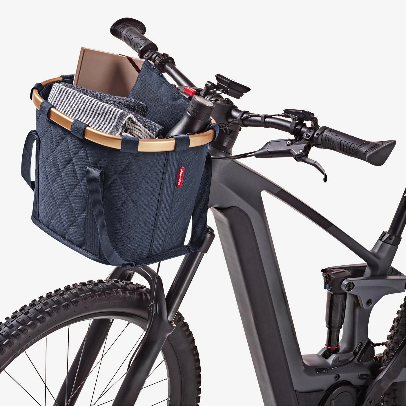 bikebasket rhombus midnight gold - Image 9