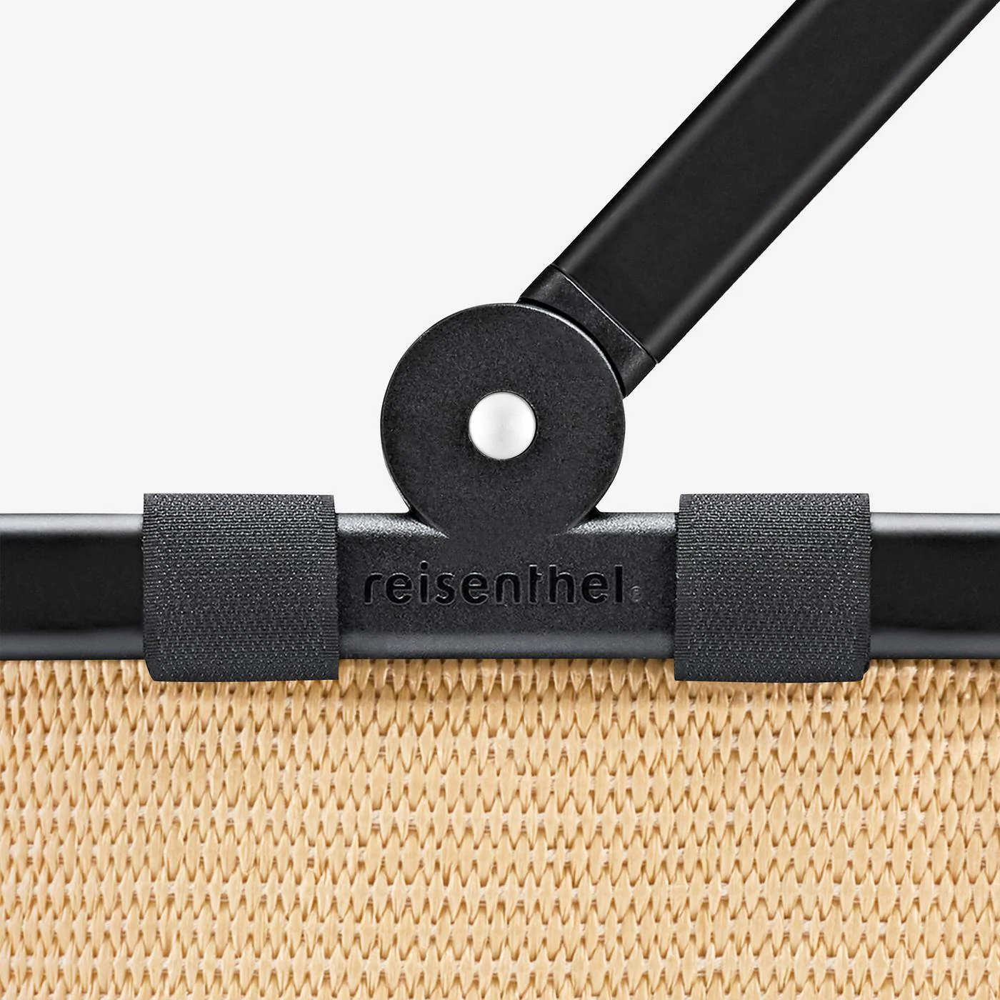 carrybag frame raffia black - Image 7