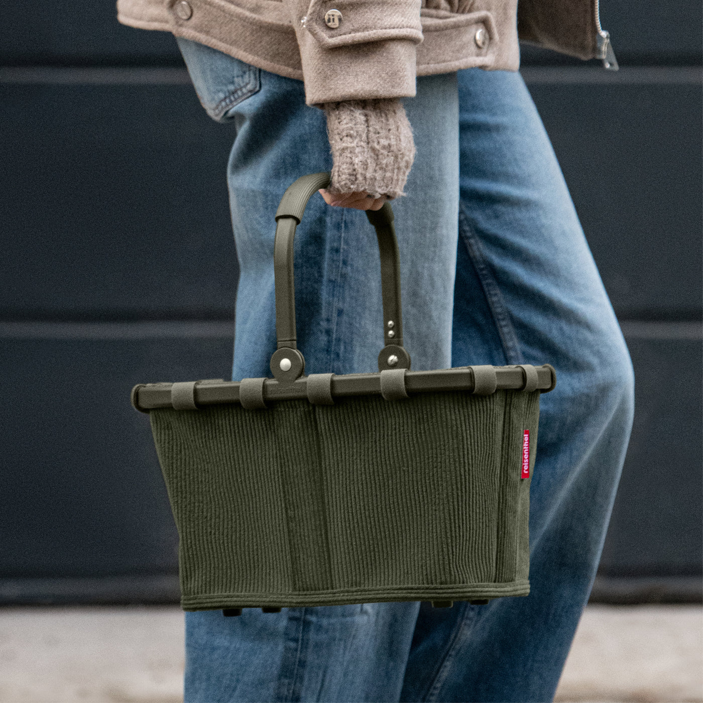 carrybag XS cord dark matcha - Image 3