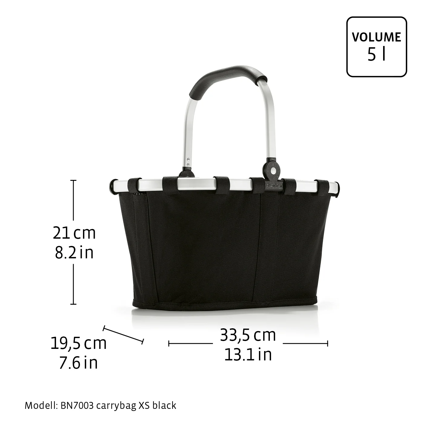 carrybag XS summerstripes black - Image 9