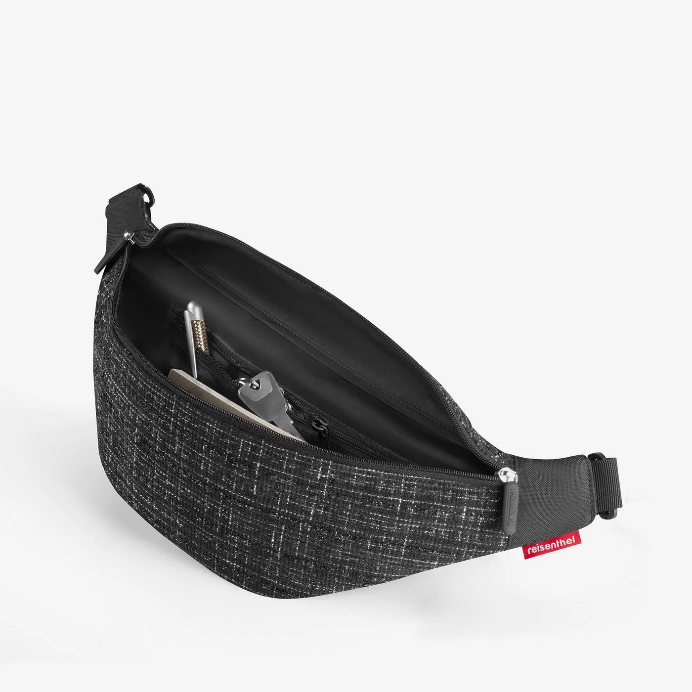 city beltbag bouclé black - Image 6