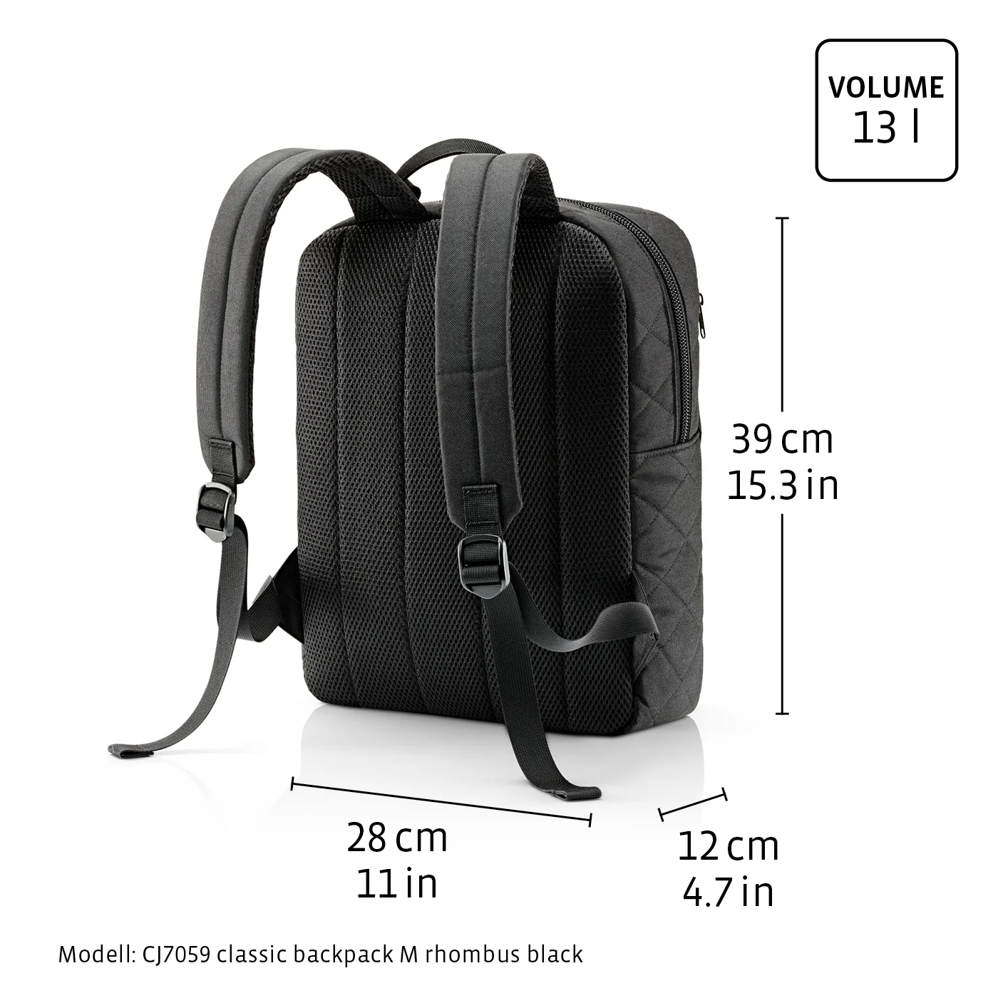 classic backpack M rhombus ginger - Image 5