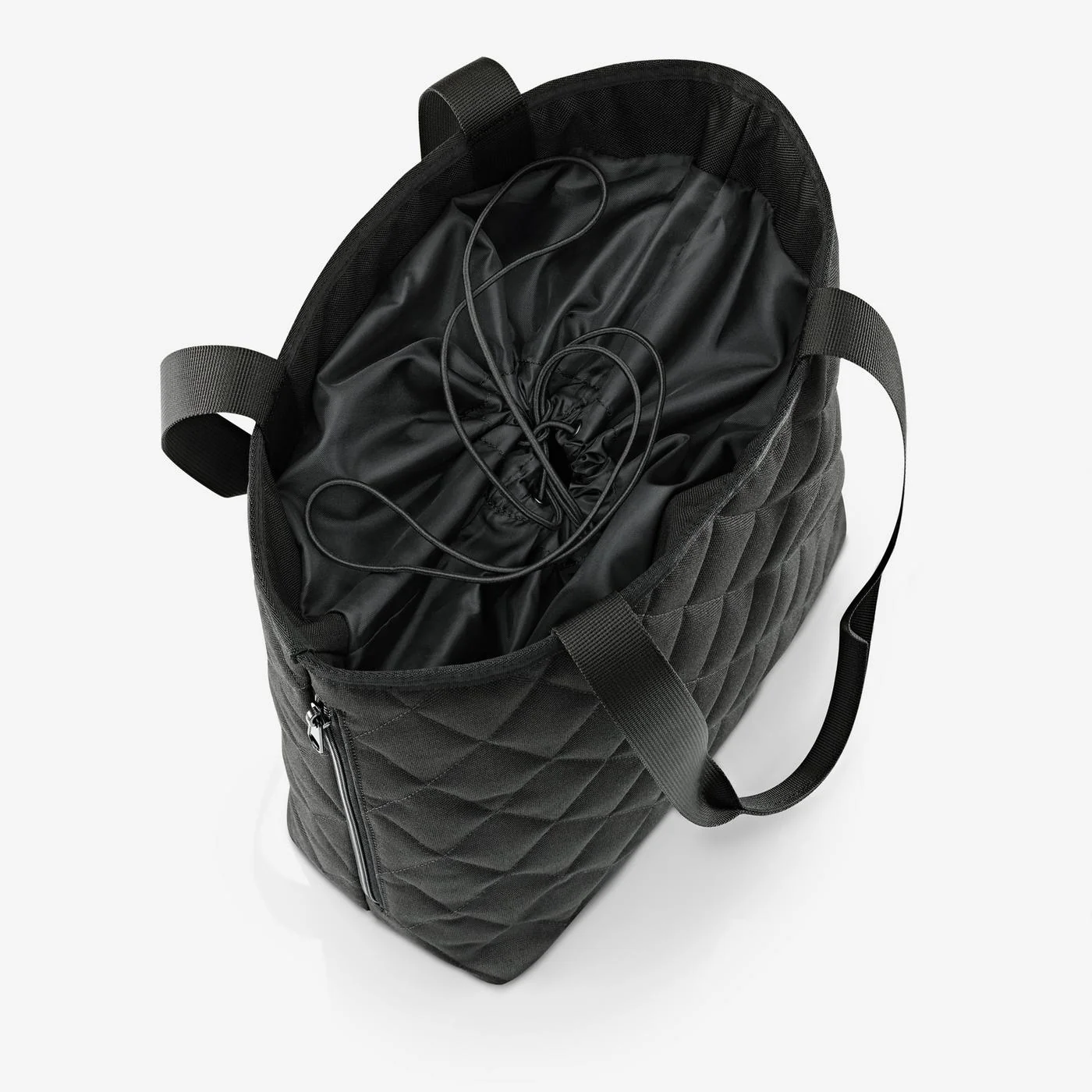 classic shopper M rhombus black - Image 5