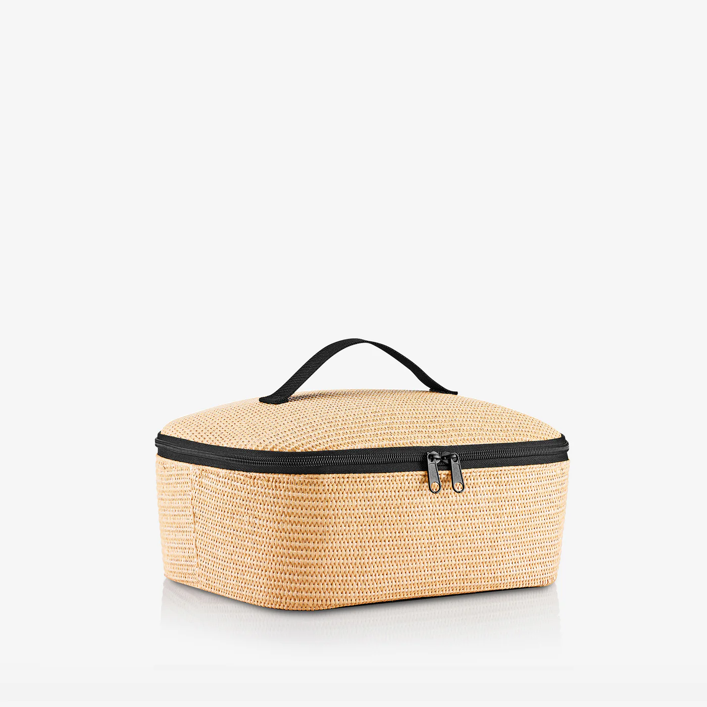 coolerbag M pocket raffia black - Image 3