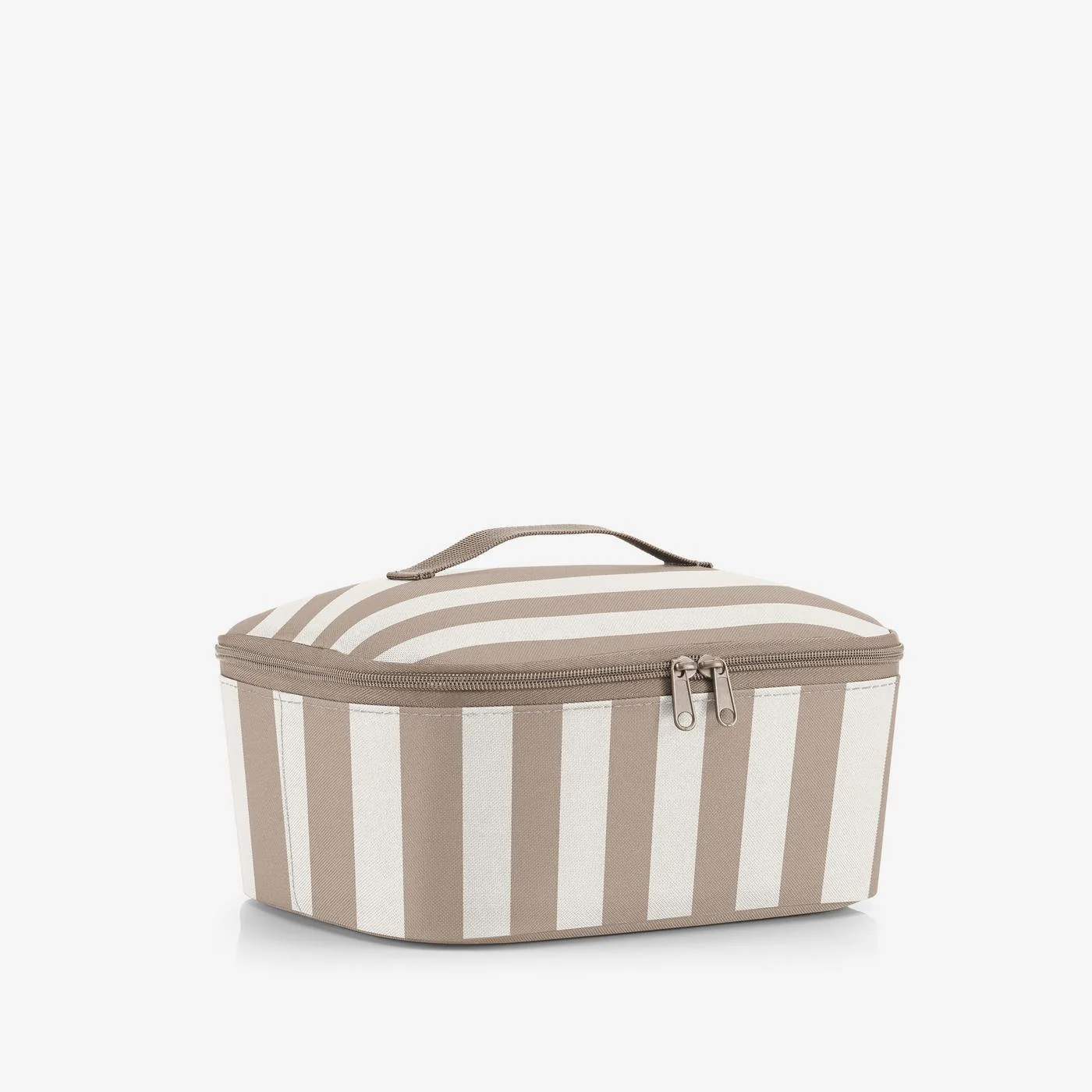 coolerbag M pocket summerstripes coffee - Image 3