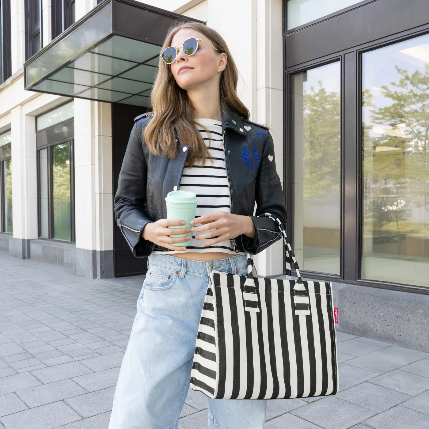 daily shopper summerstripes black - Image 2