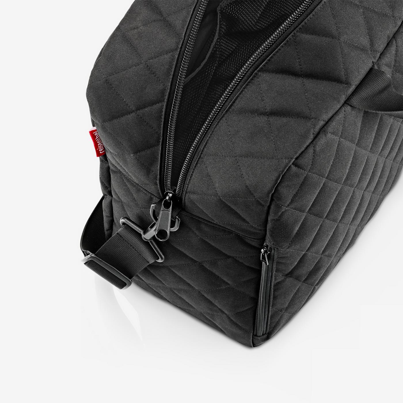 duffelbag M rhombus black - Image 3
