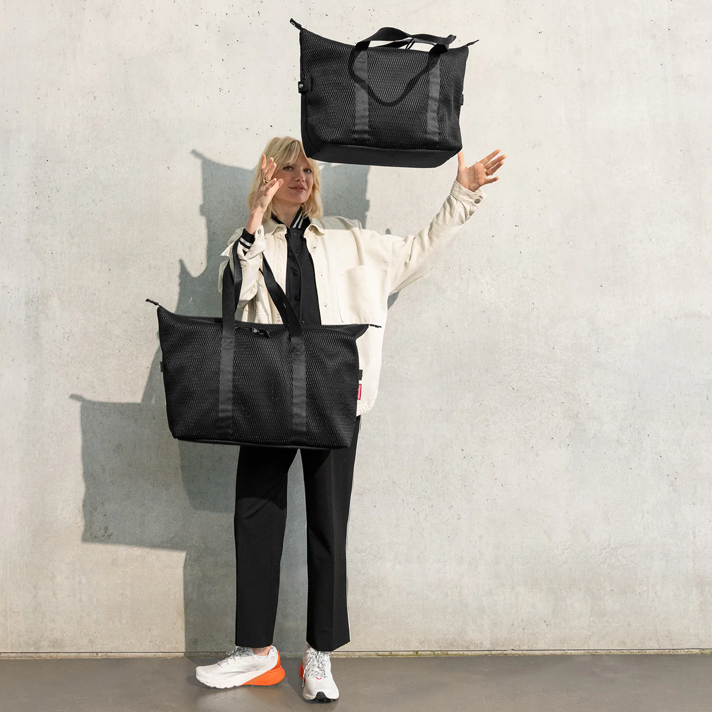 extralite shopper L mesh black - Image 3