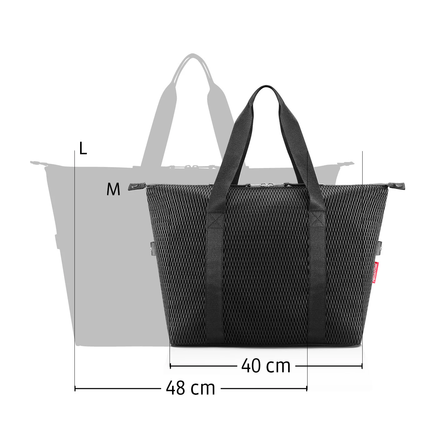 extralite weekender L mesh black - Image 10