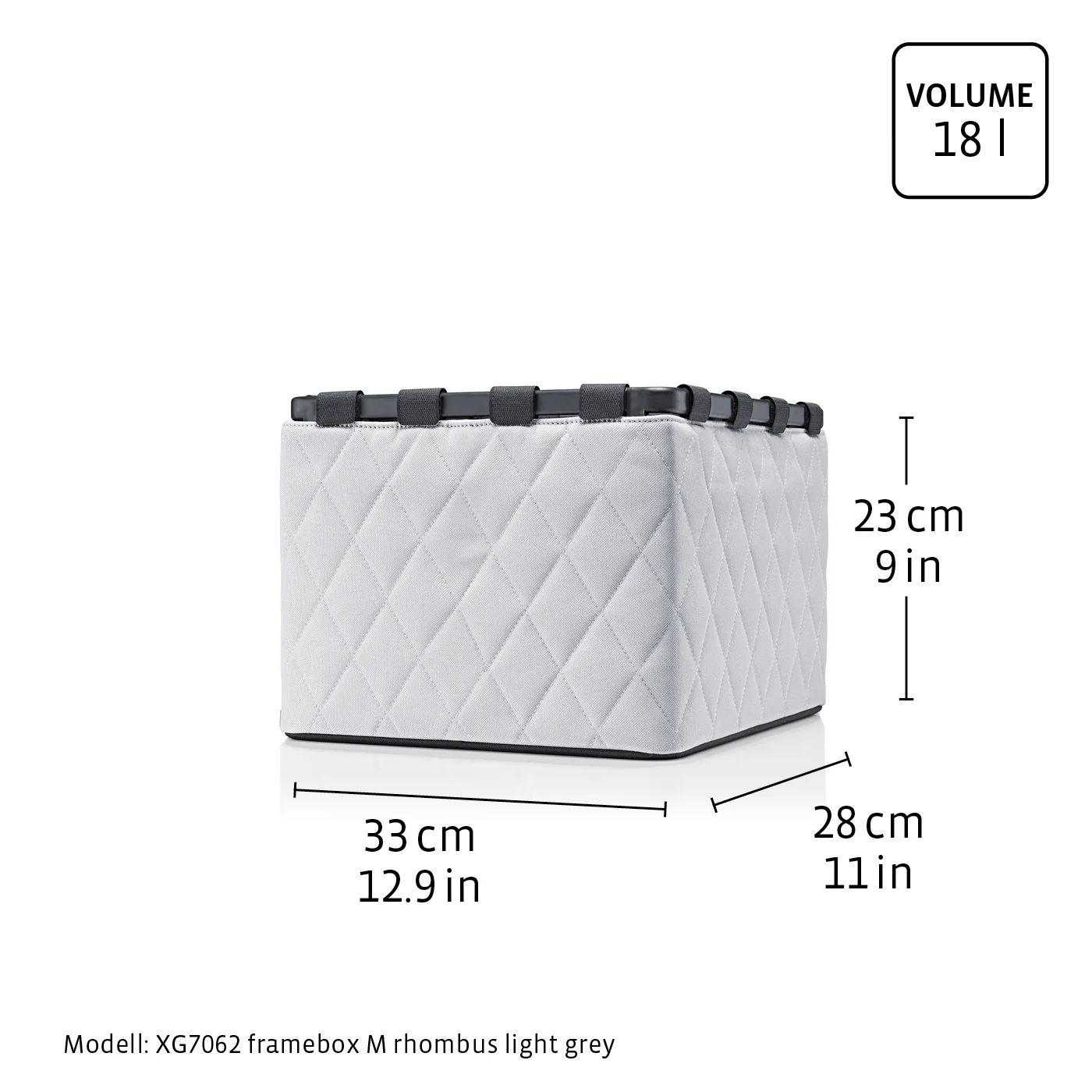 framebox M frame rhombus light grey - Image 6