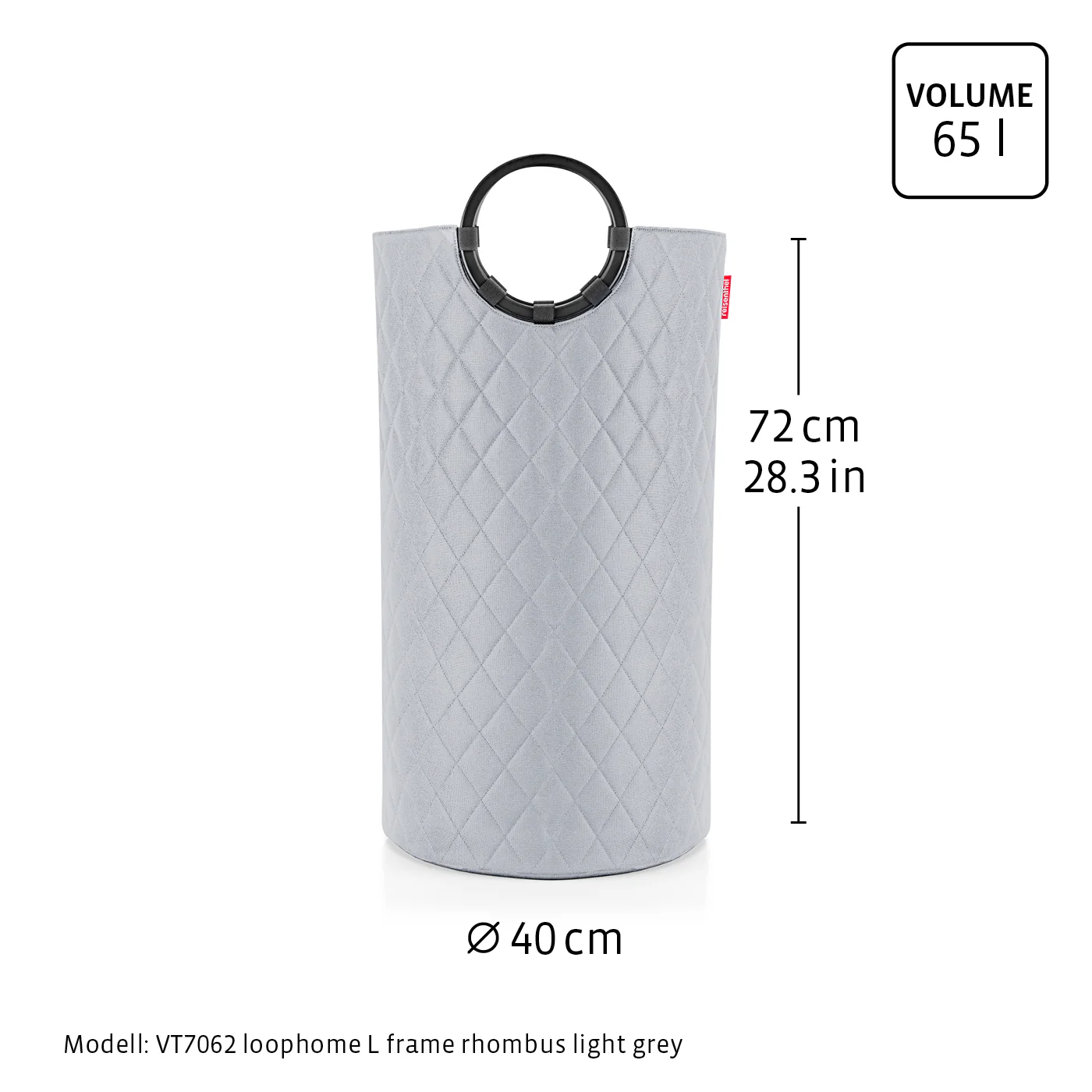 loophome L frame rhombus black - Image 9