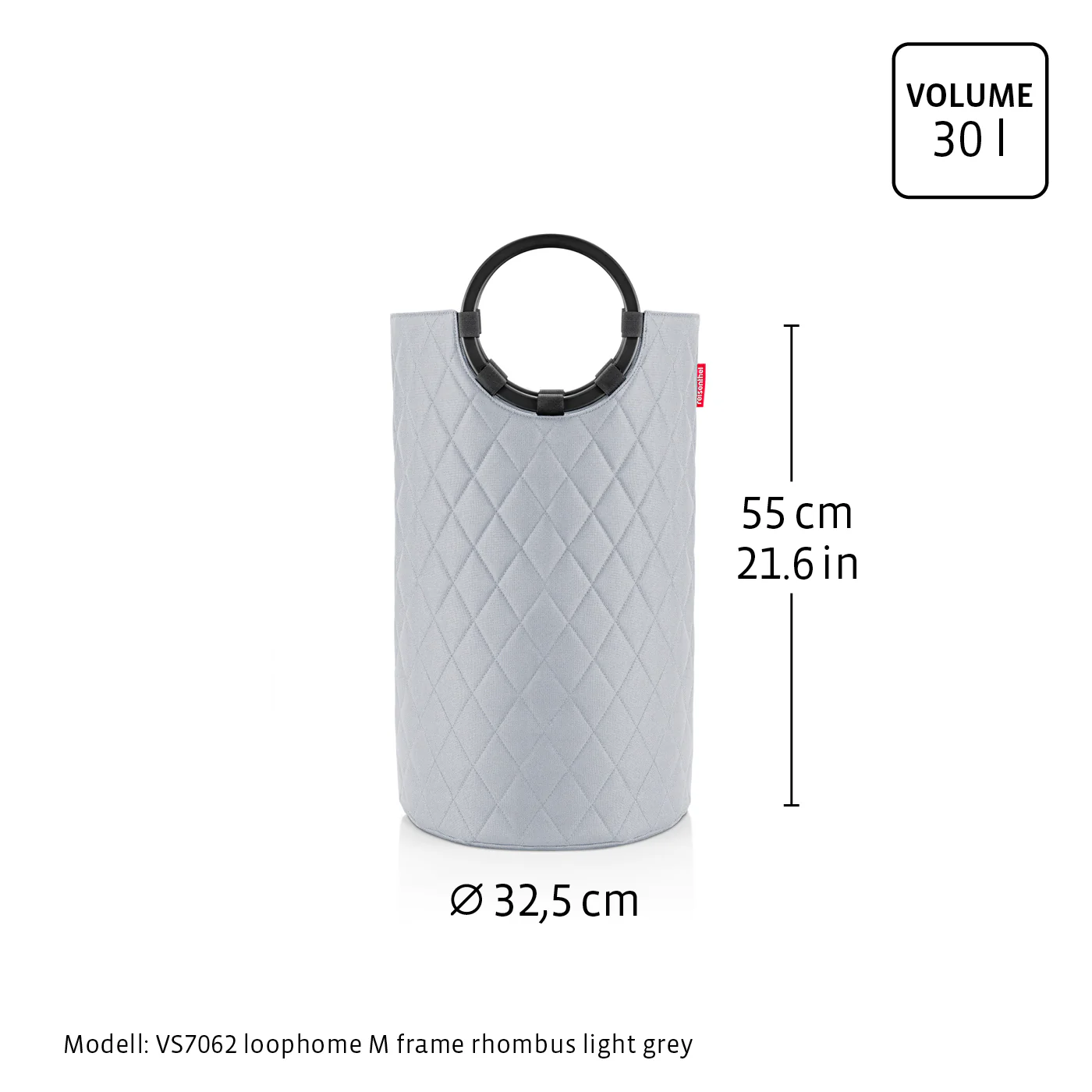 loophome M frame rhombus light grey - Image 8