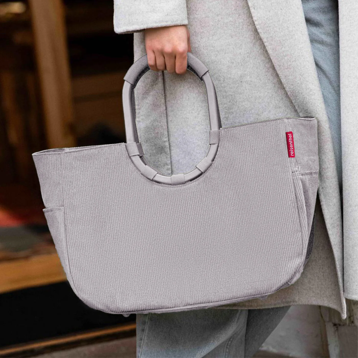 loopshopper L cord grey - Image 3