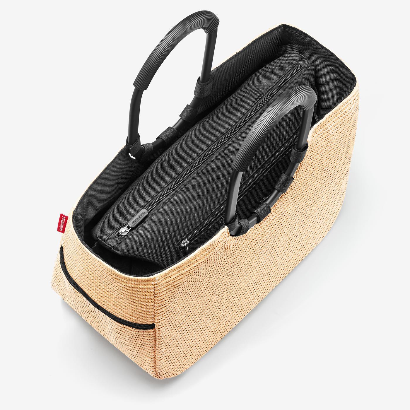 loopshopper M frame raffia black - Image 4