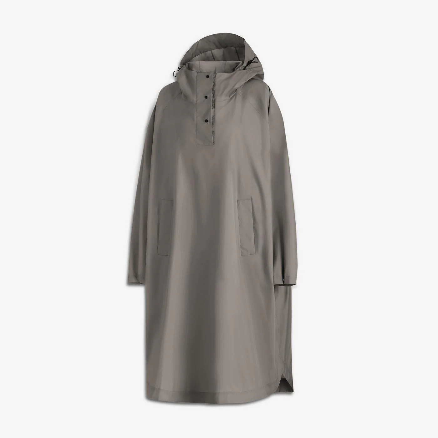 mini maxi raincoat dark taupe - Image 4