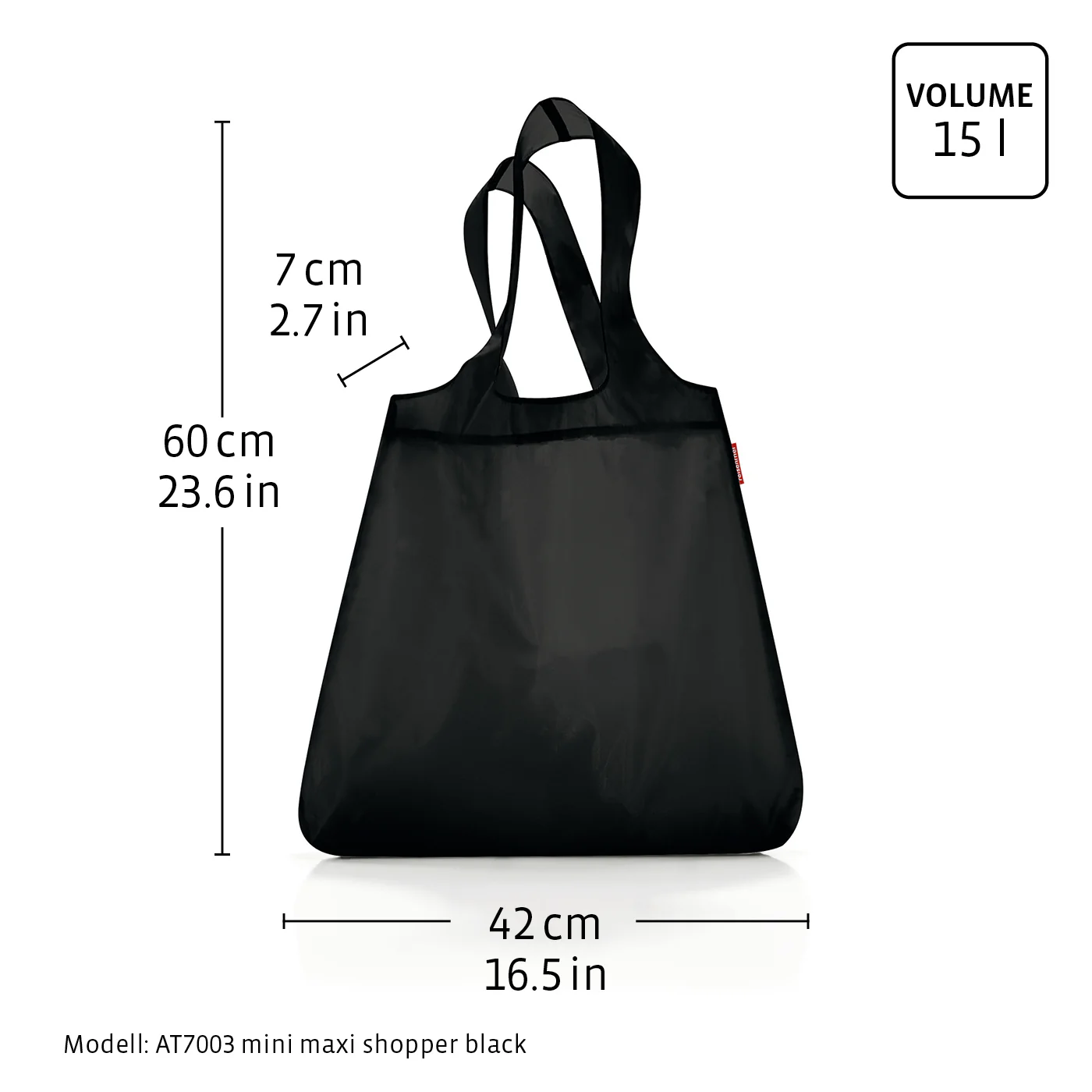 mini maxi shopper leo nero - Image 5