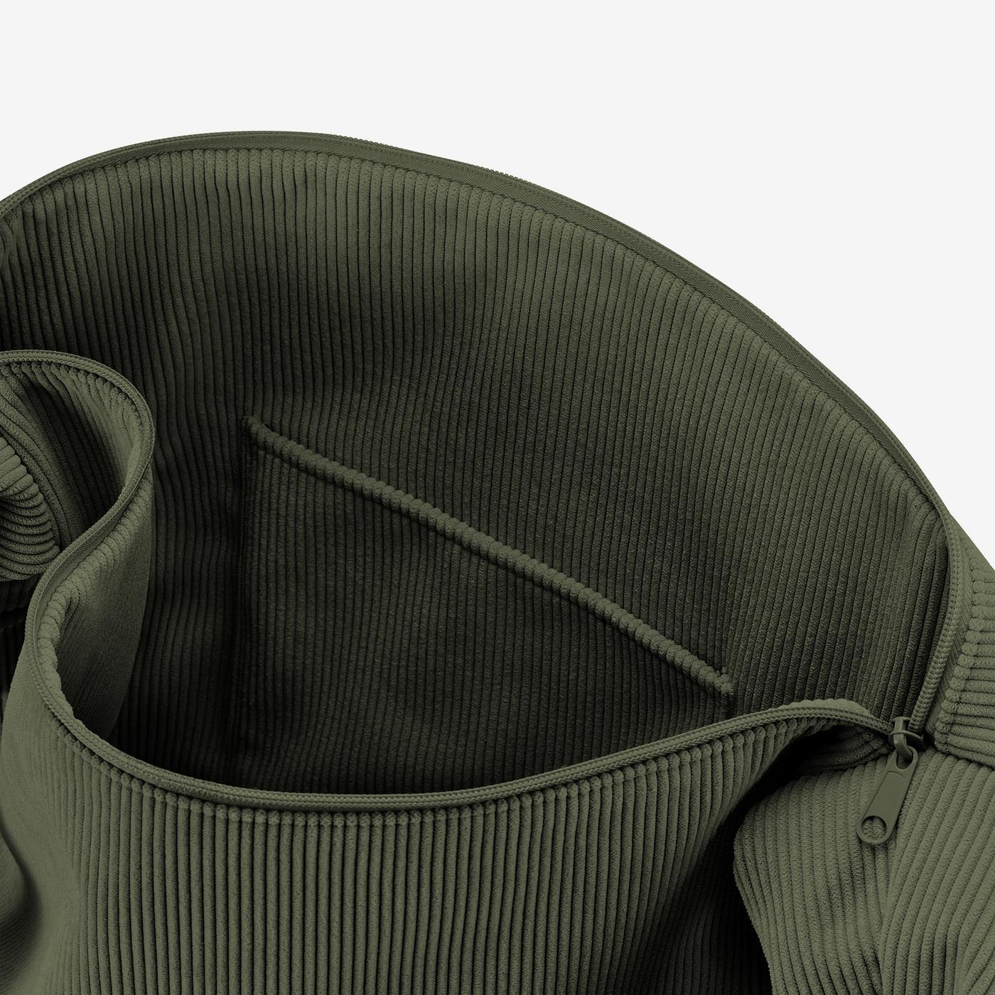 moonbag cord dark matcha - Image 7