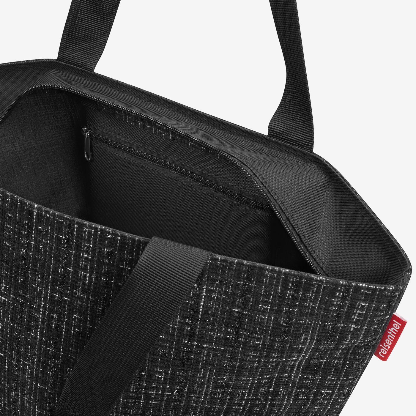 shopper M bouclé black - Image 3
