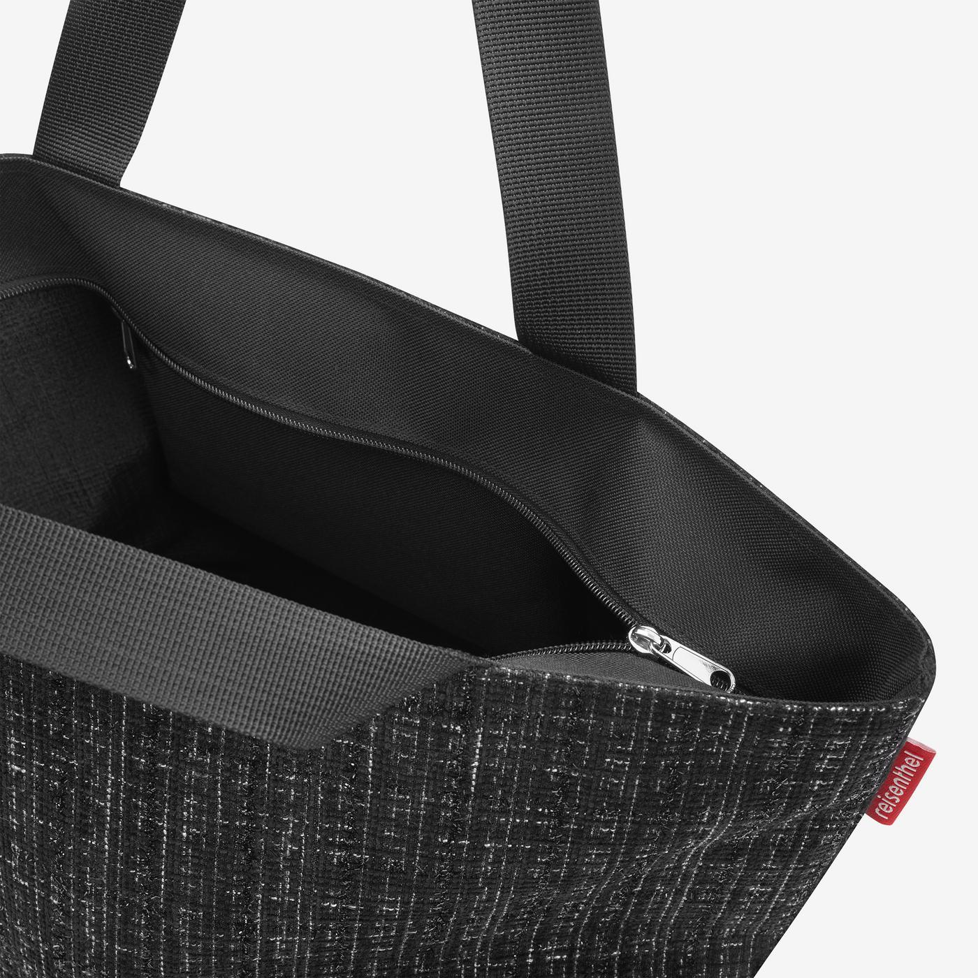 shopper M bouclé black - Image 4