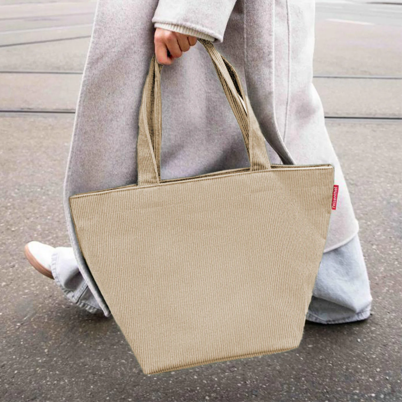 shopper M cord sand - Image 3