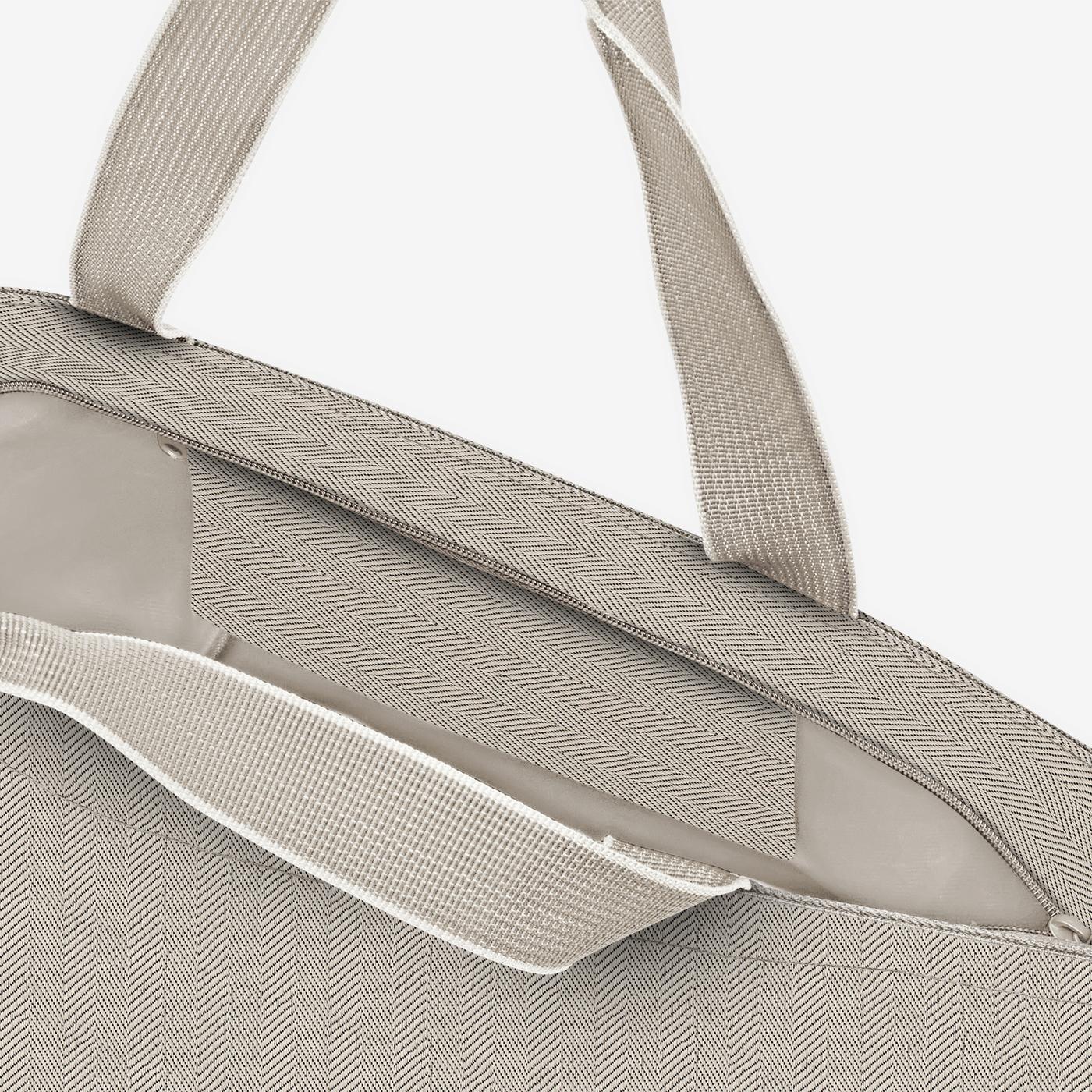 shopper M herringbone sand - Image 5