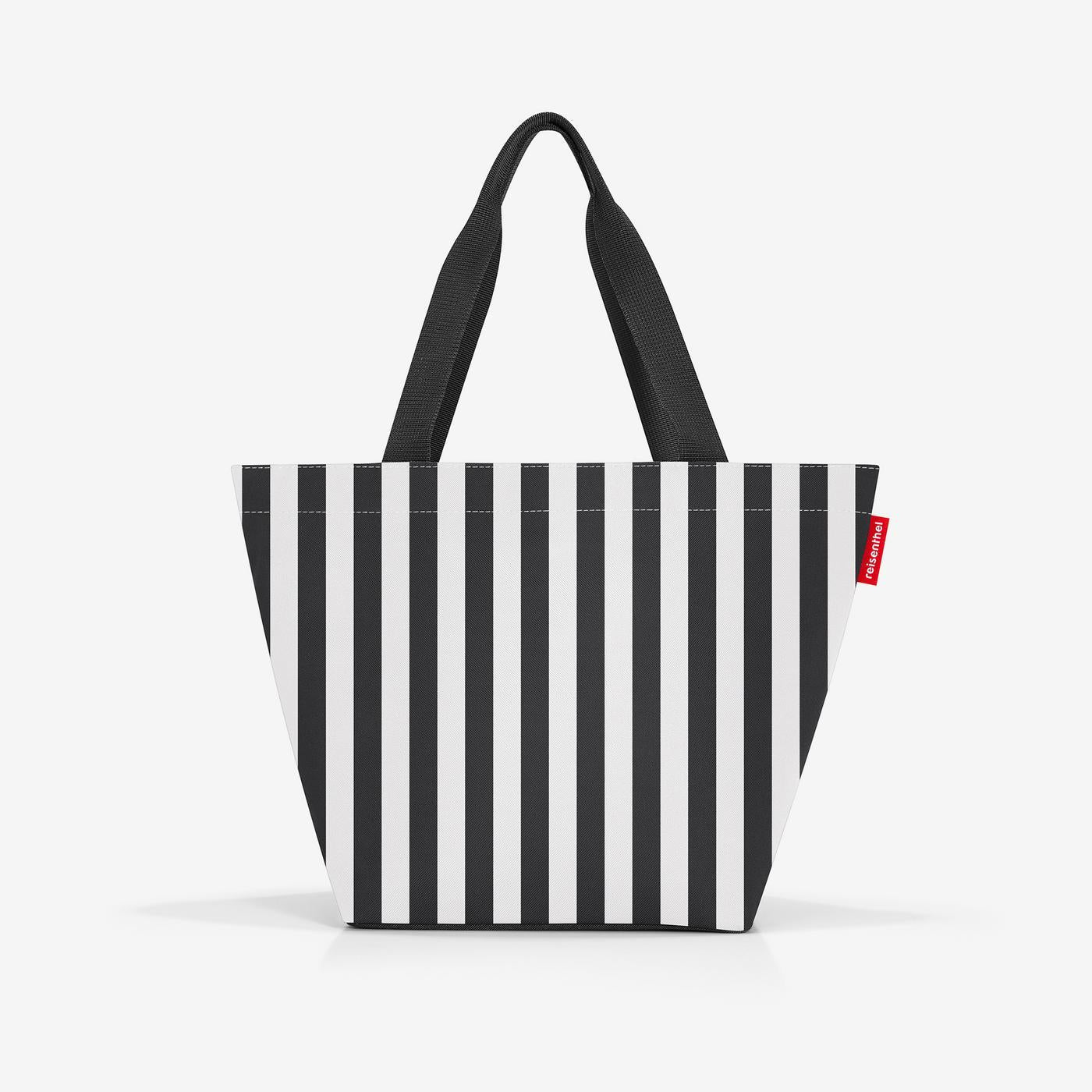 shopper M summerstripes black