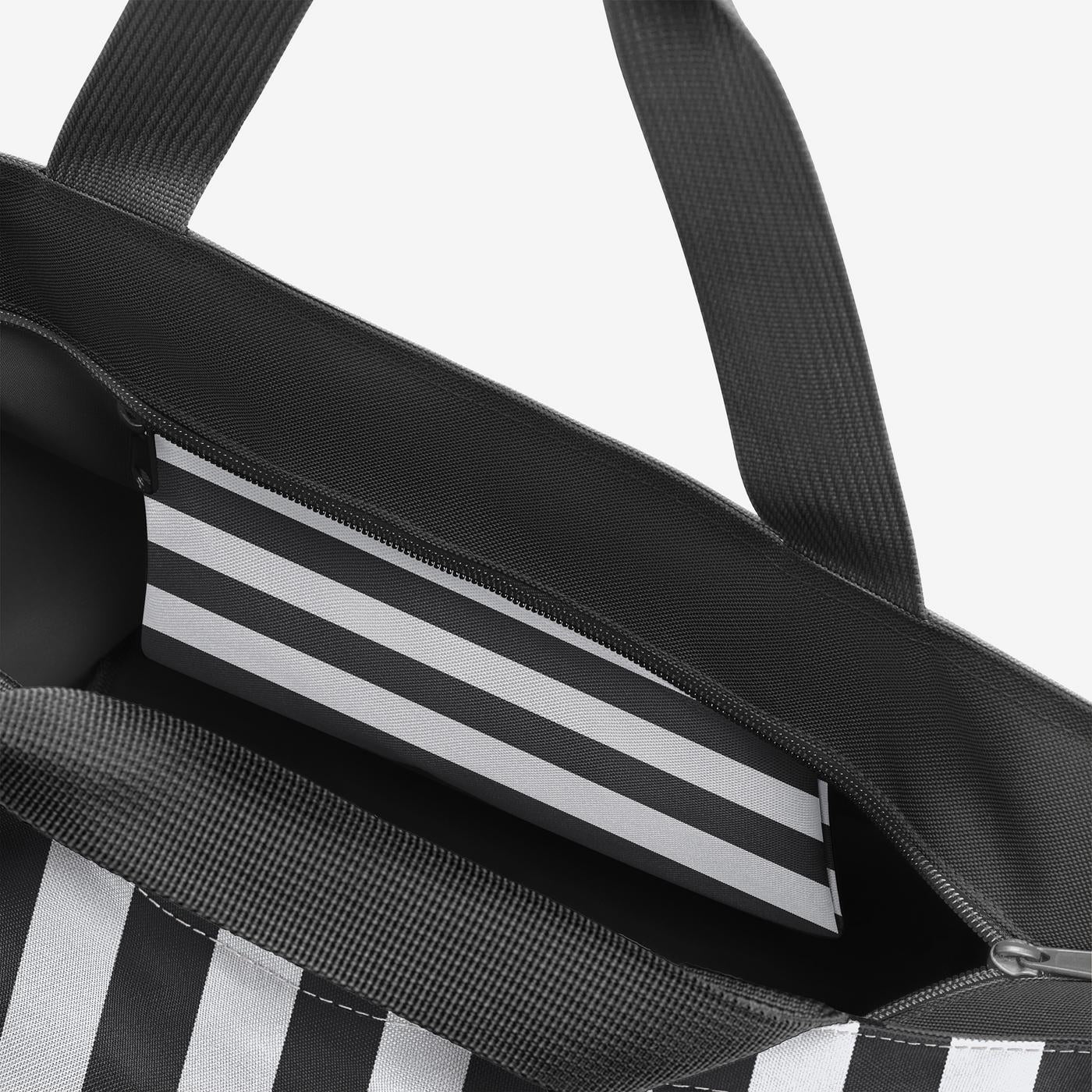 shopper M summerstripes black - Image 5