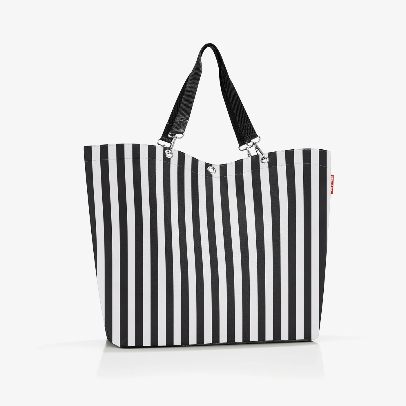 shopper XL summerstripes black - Image 4
