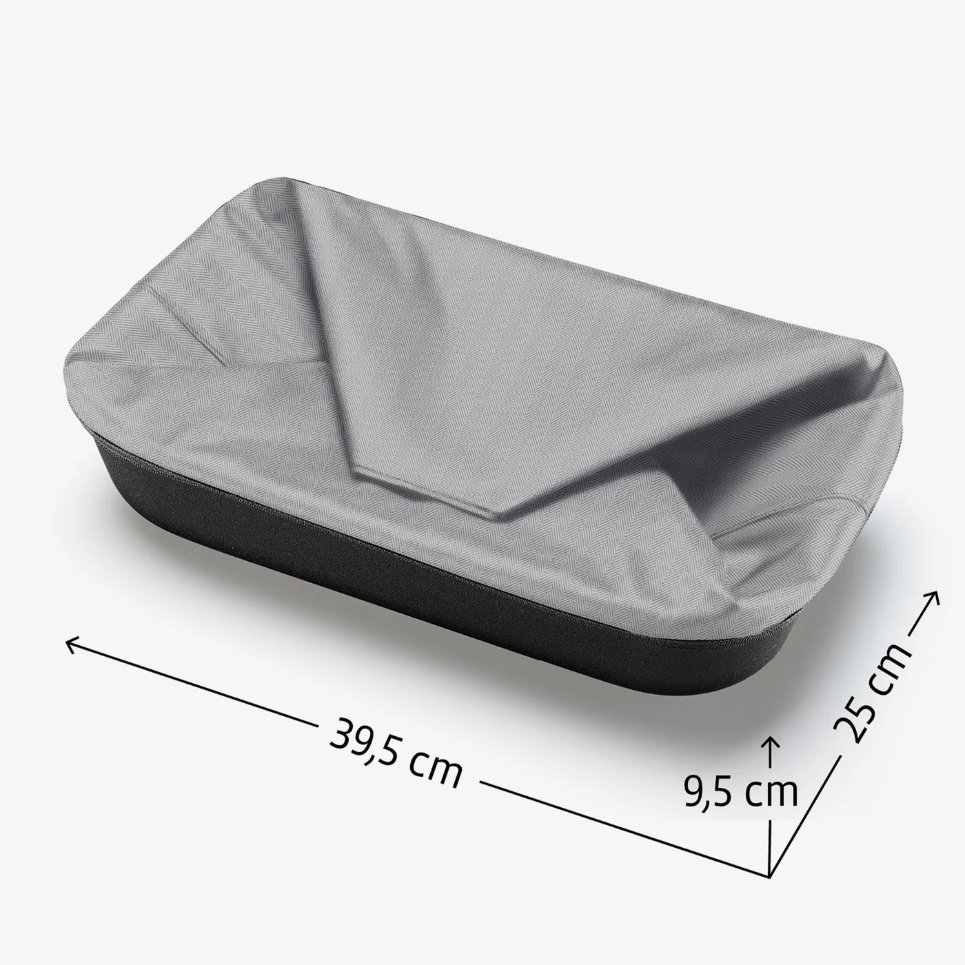 shoppingbasket herringbone grey - Image 8