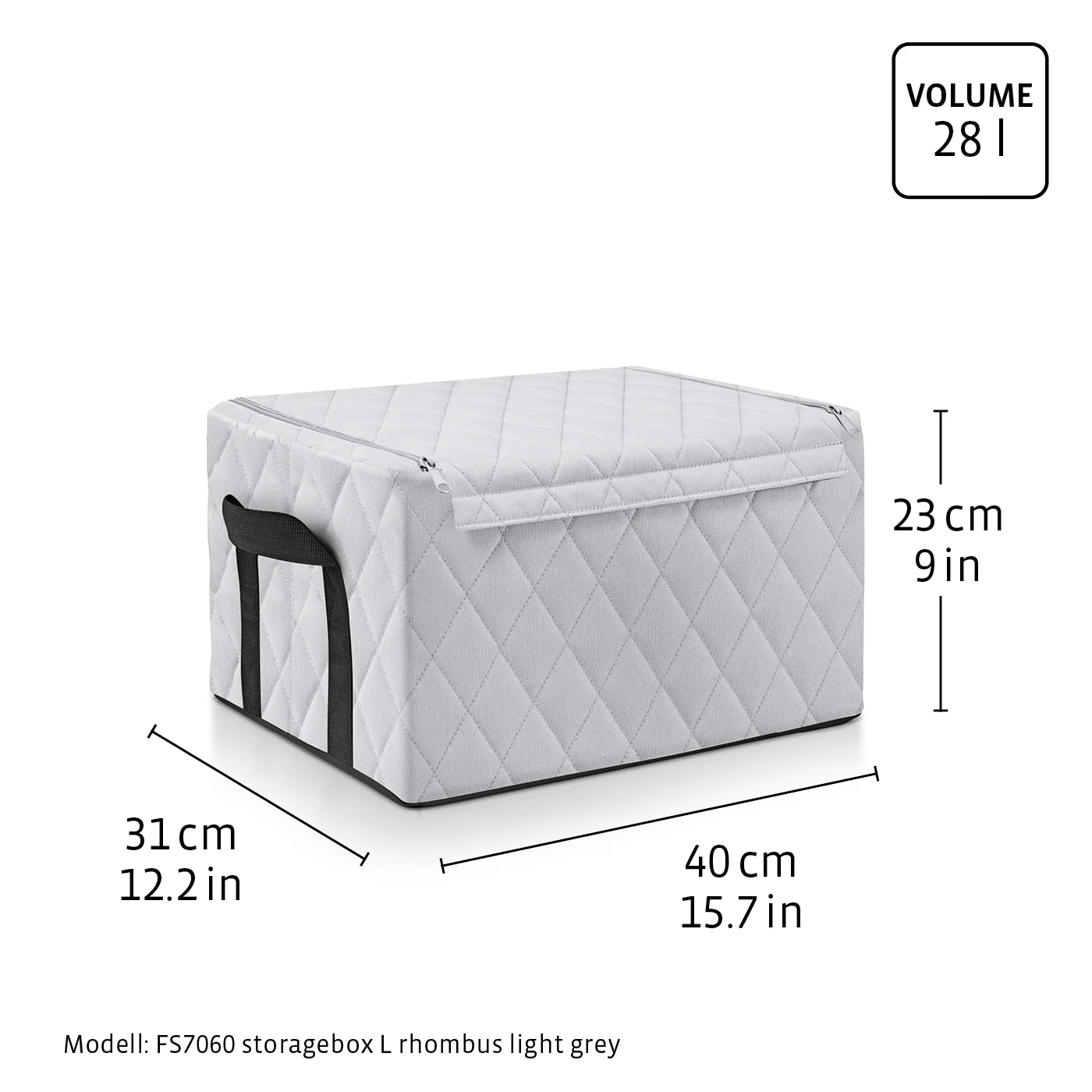 storagebox M rhombus black - Image 3