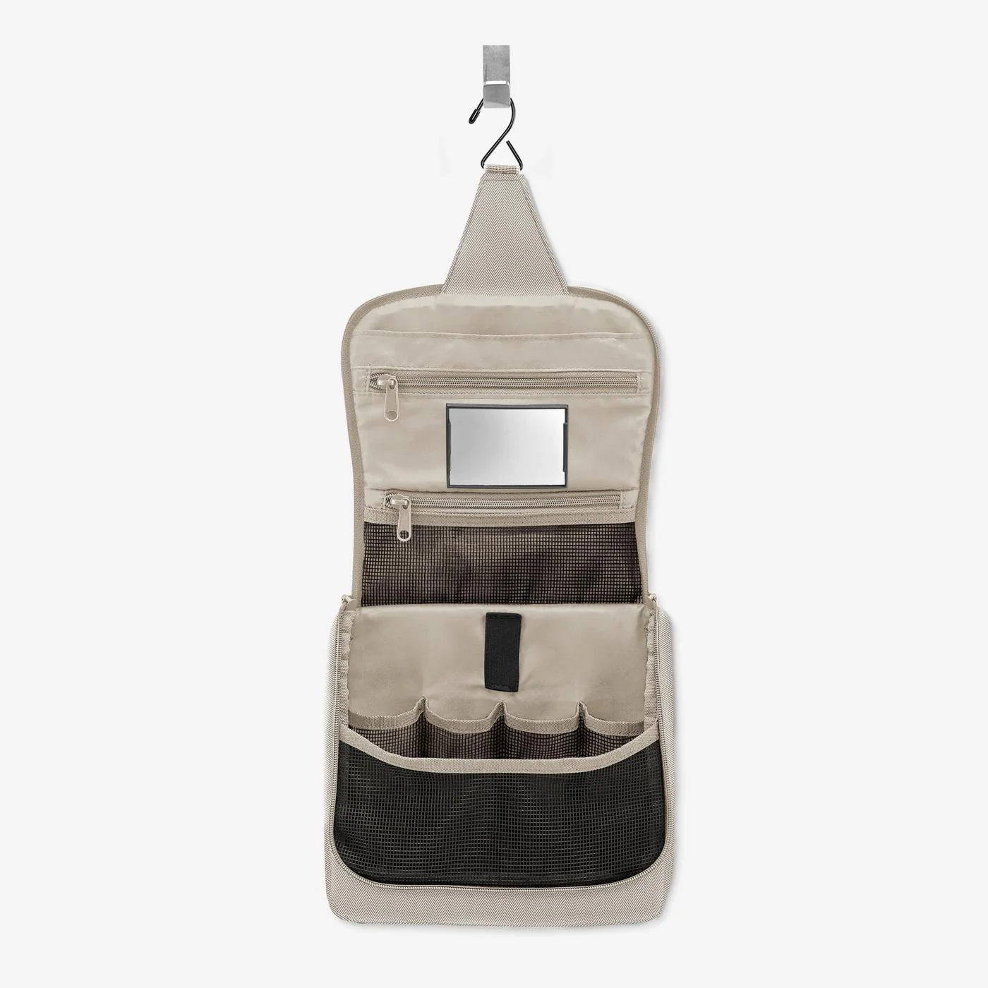 toiletbag herringbone sand - Image 3