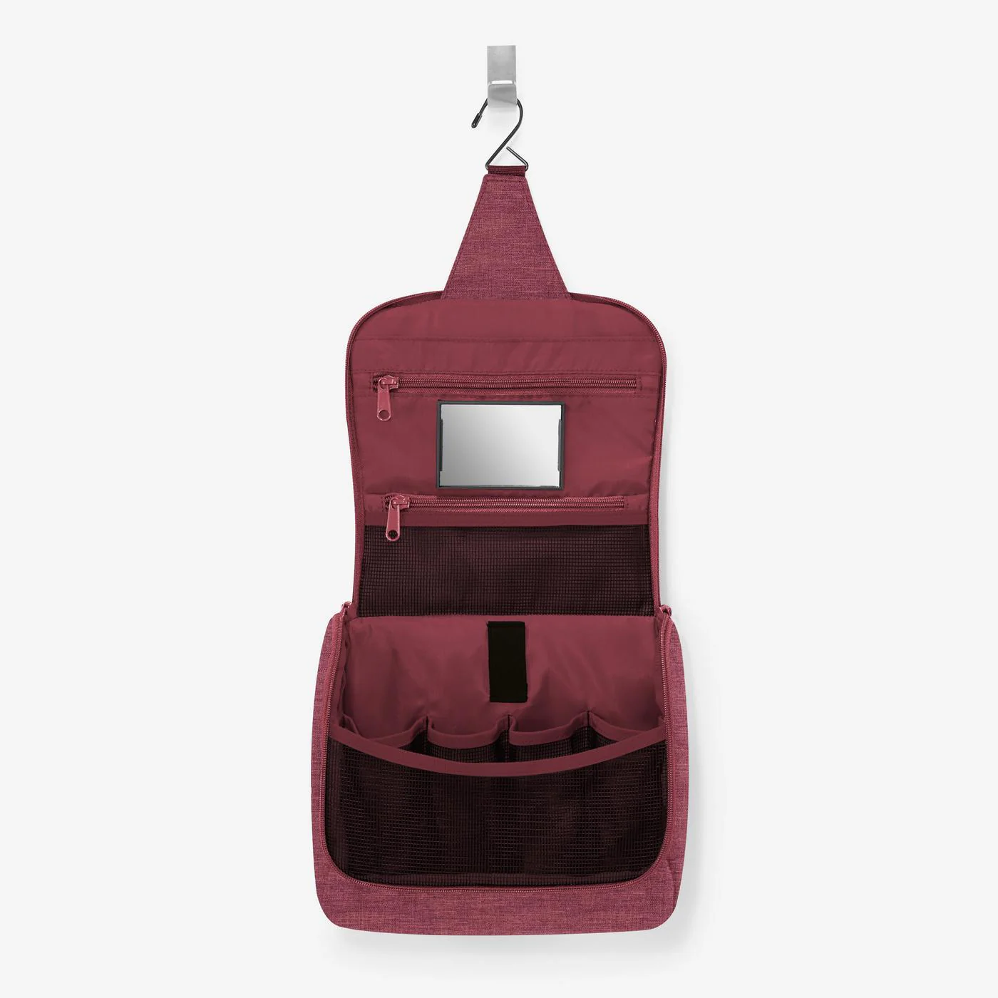 toiletbag twist maroon - Image 5