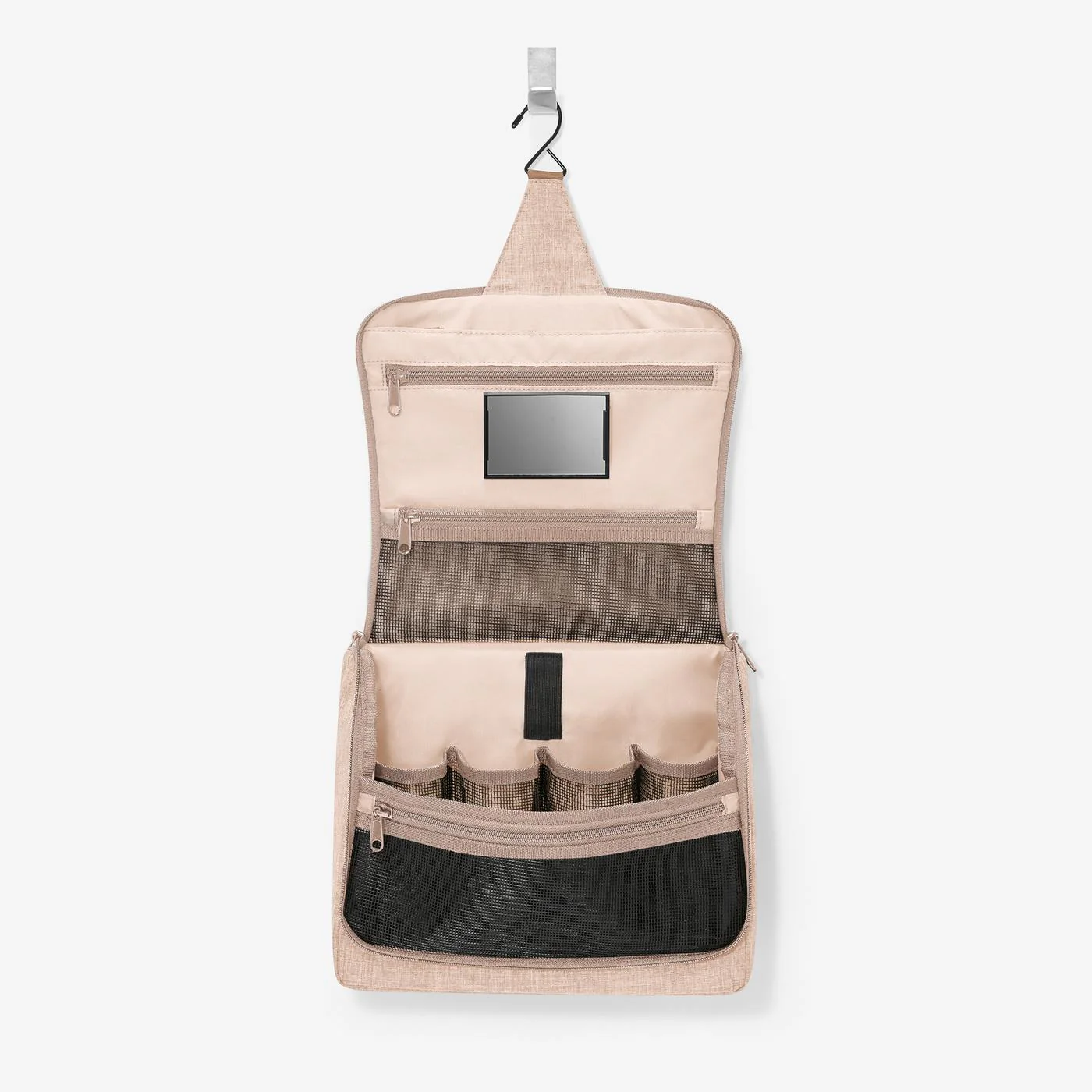 toiletbag XL twist coffee - Image 5
