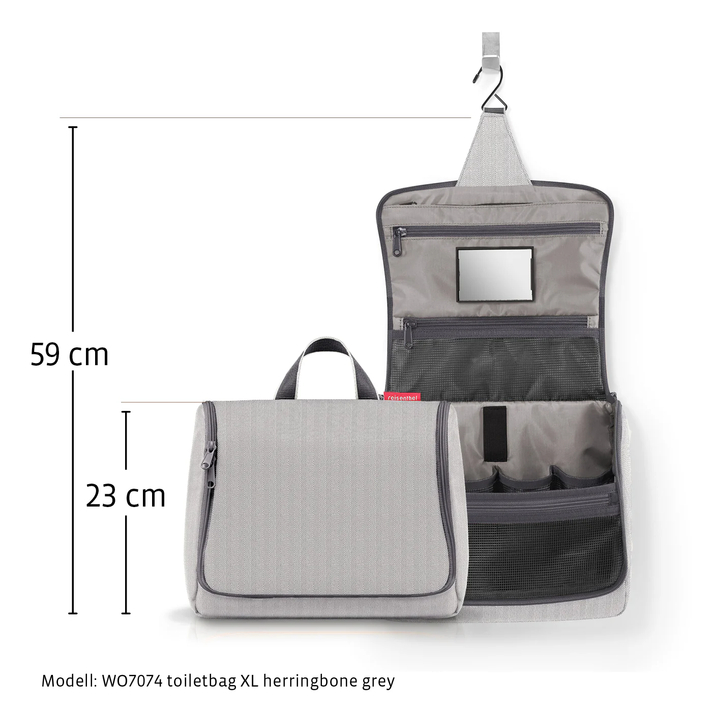 toiletbag XL urban forest gold - Image 7