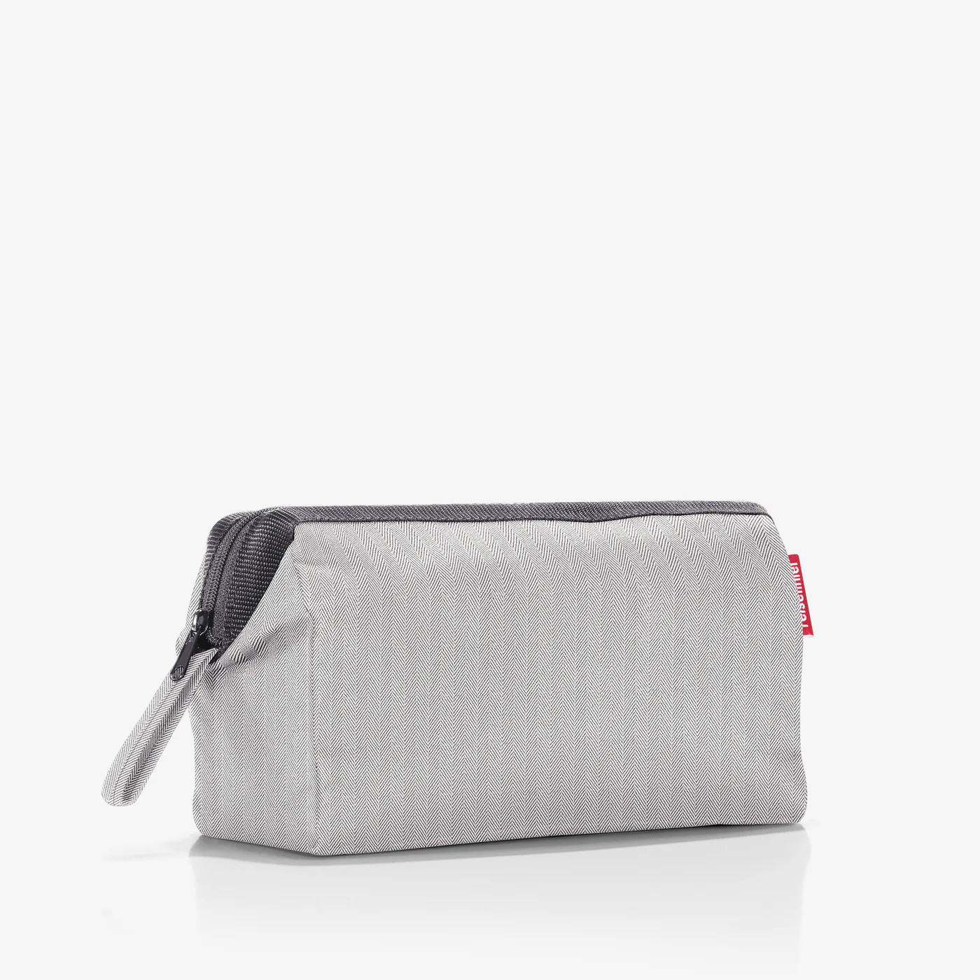 travelcosmetic herringbone grey - Image 4