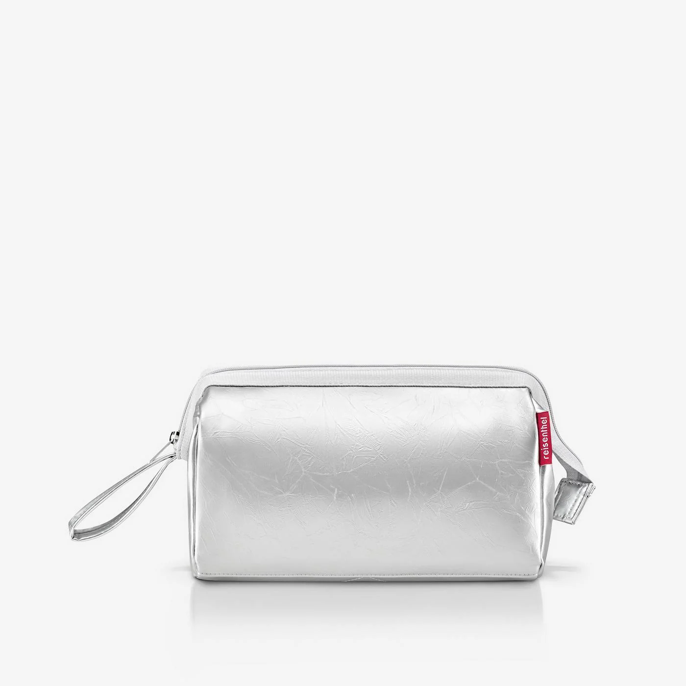 travelcosmetic silver crackle