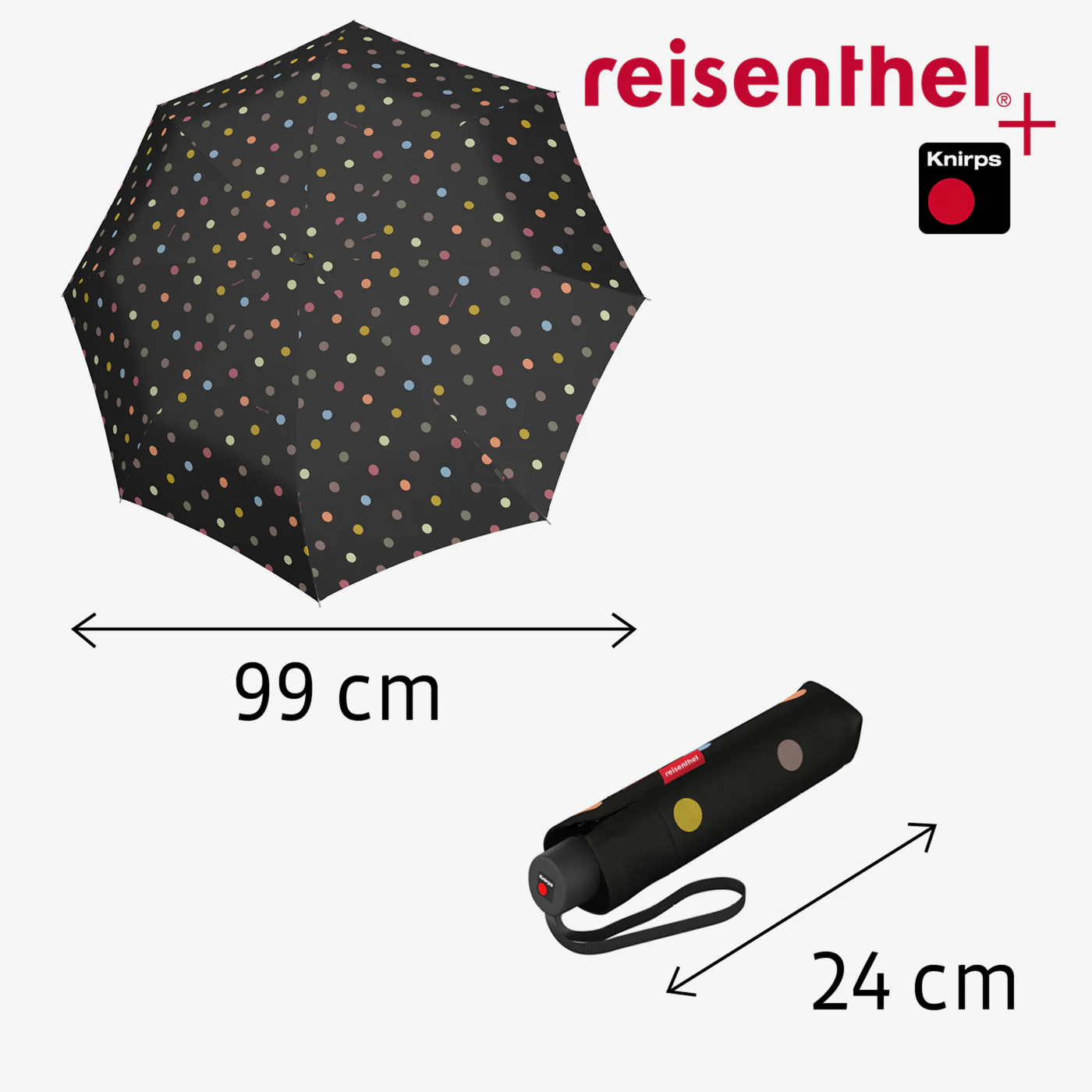 umbrella pocket classic dots - Image 5