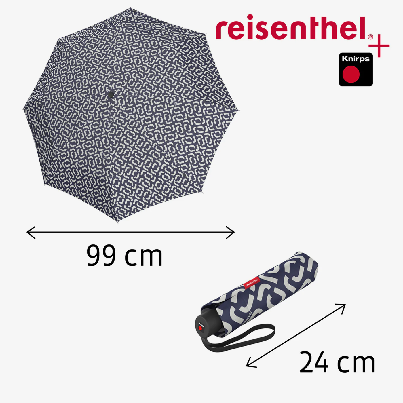 umbrella pocket classic signature navy - Image 4